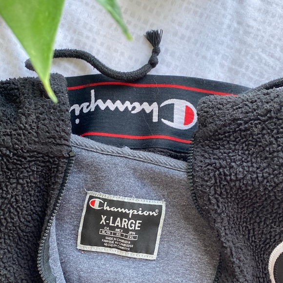 Vintage Champion Sweatshirt Hoodie XL - Picture 3 of 4